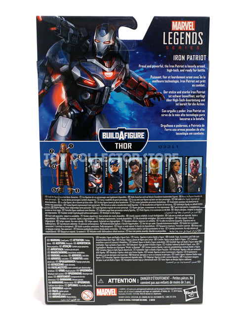 Marvel Legends Avengers Endgame Iron Patriot 6" Action Figure